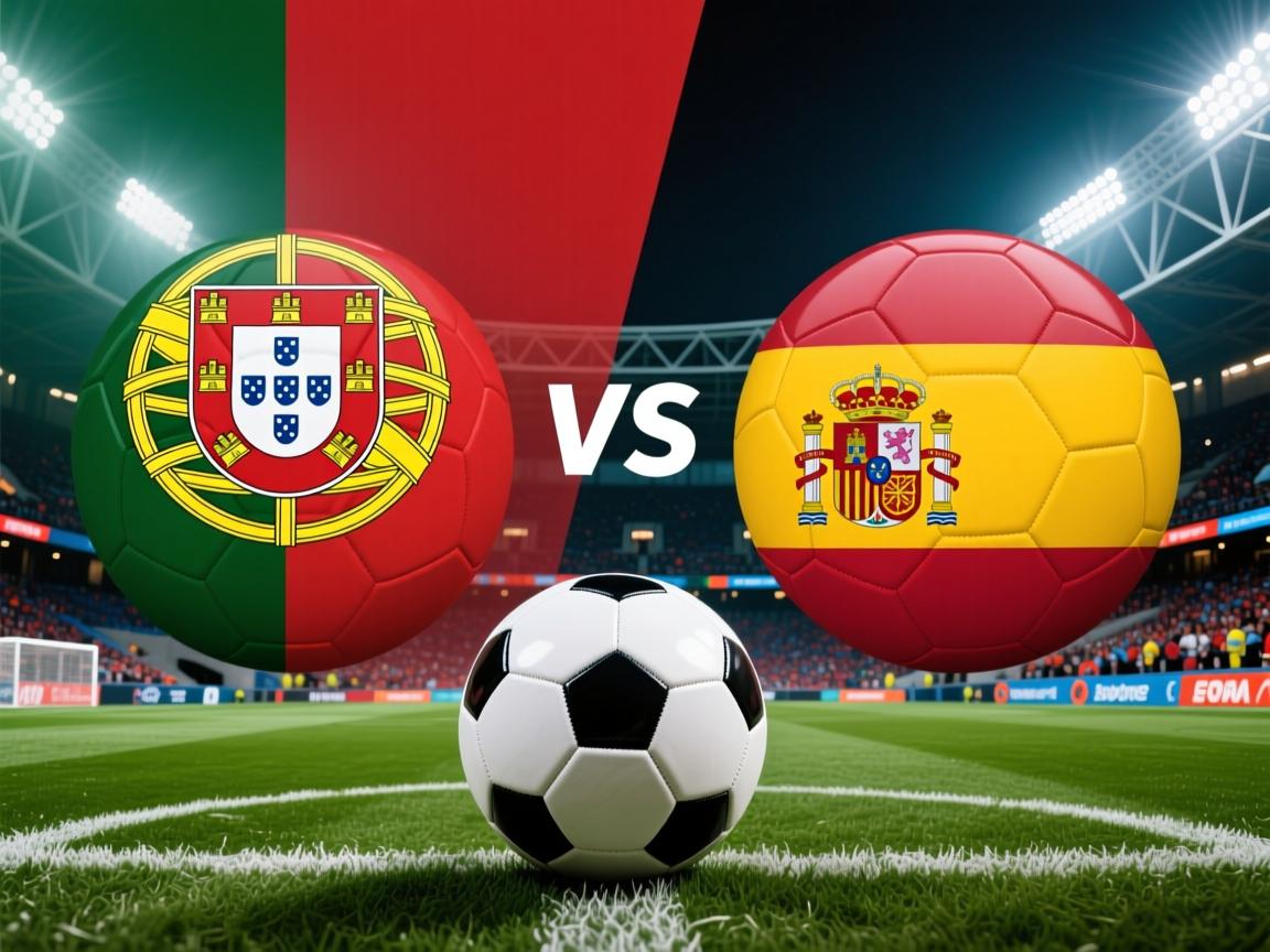 葡萄牙战平西班牙，欧预赛榜首争霸搁浅  第1张